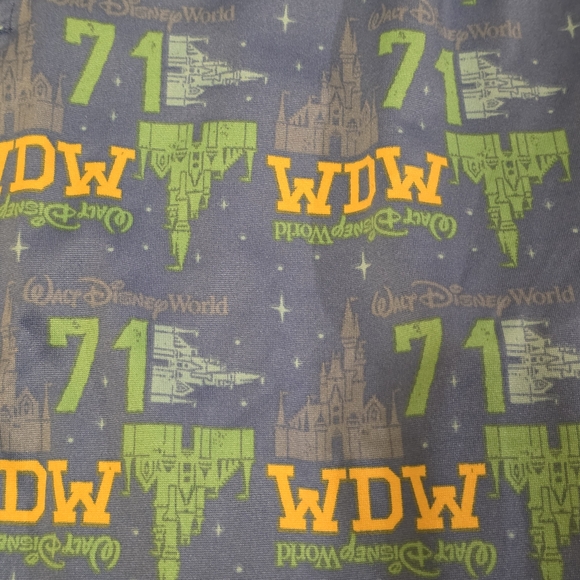 Walt Disney World pj Pants Adult Women's Size S New No Tags Washed Never Worn - Picture 2 of 9